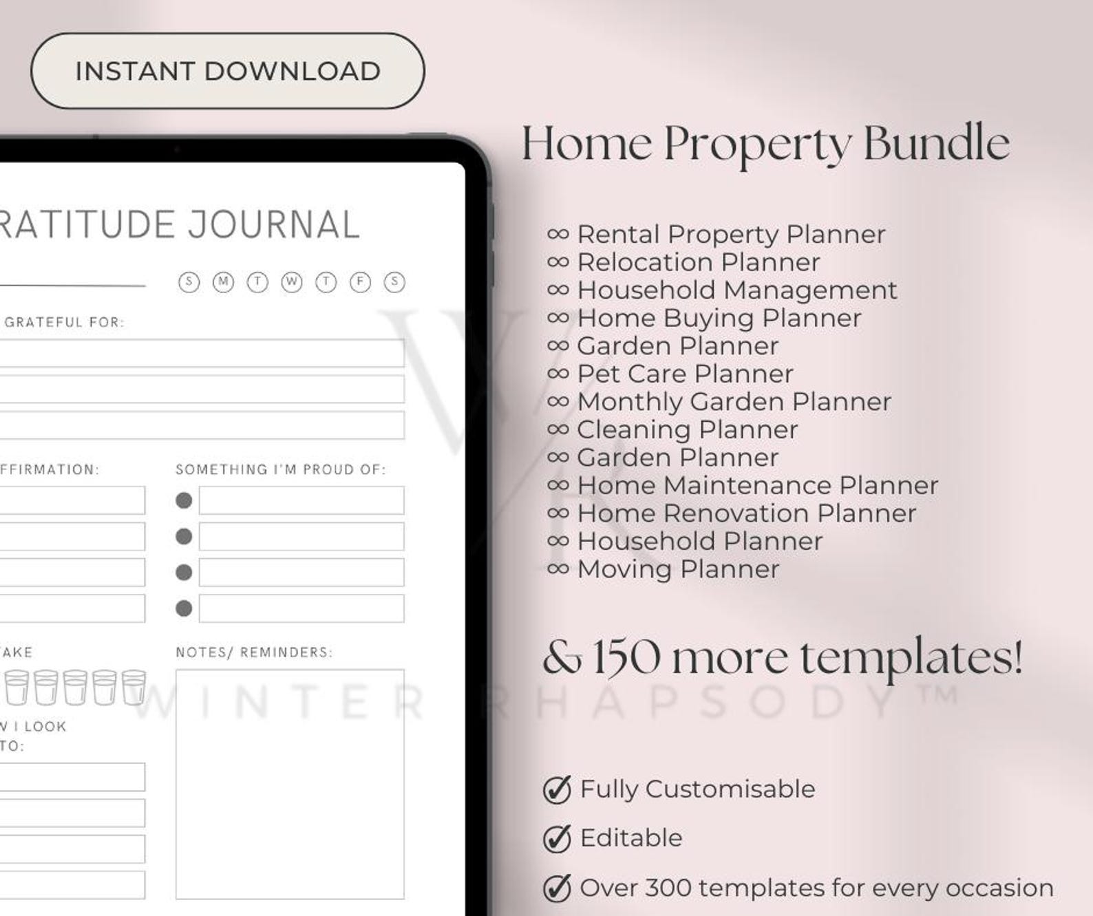 14500+ PLR Canva Templates | 350+ Editable Templates with Master Resell Rights | NEW 2026 Editable & Printable Planners, Journals, Trackers - Image 5