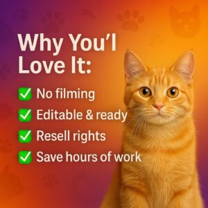 4300+ Pet Reels PLR MRR Resell Rights Commercial Use Funny Dog Cat Content Bundle