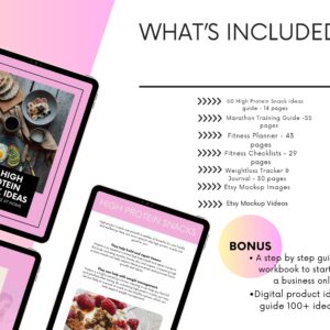Fitness & Nutrition PLR Bundle – Diet Plans, Workouts, Protein Snacks + MRR Resale Rights Ready for Resale | Digital Download PDF dfy ebook