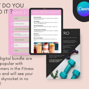 Fitness & Nutrition PLR Bundle – Diet Plans, Workouts, Protein Snacks + MRR Resale Rights Ready for Resale | Digital Download PDF dfy ebook