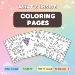 33,500+ Kids Educational Printables Bundle Worksheets, Classroom Activities & Learning Resources | Printable | PLR + MRR