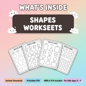 33,500+ Kids Educational Printables Bundle Worksheets, Classroom Activities & Learning Resources | Printable | PLR + MRR