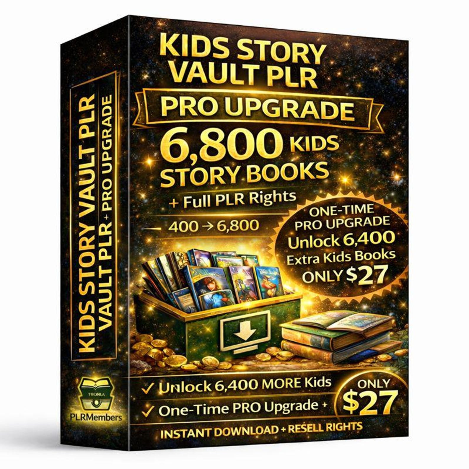 Kids Story Vault – Pro Upgrade | 6,400 Extra Kids Books | Full PLR Rights | One-Time Offer - Image 3