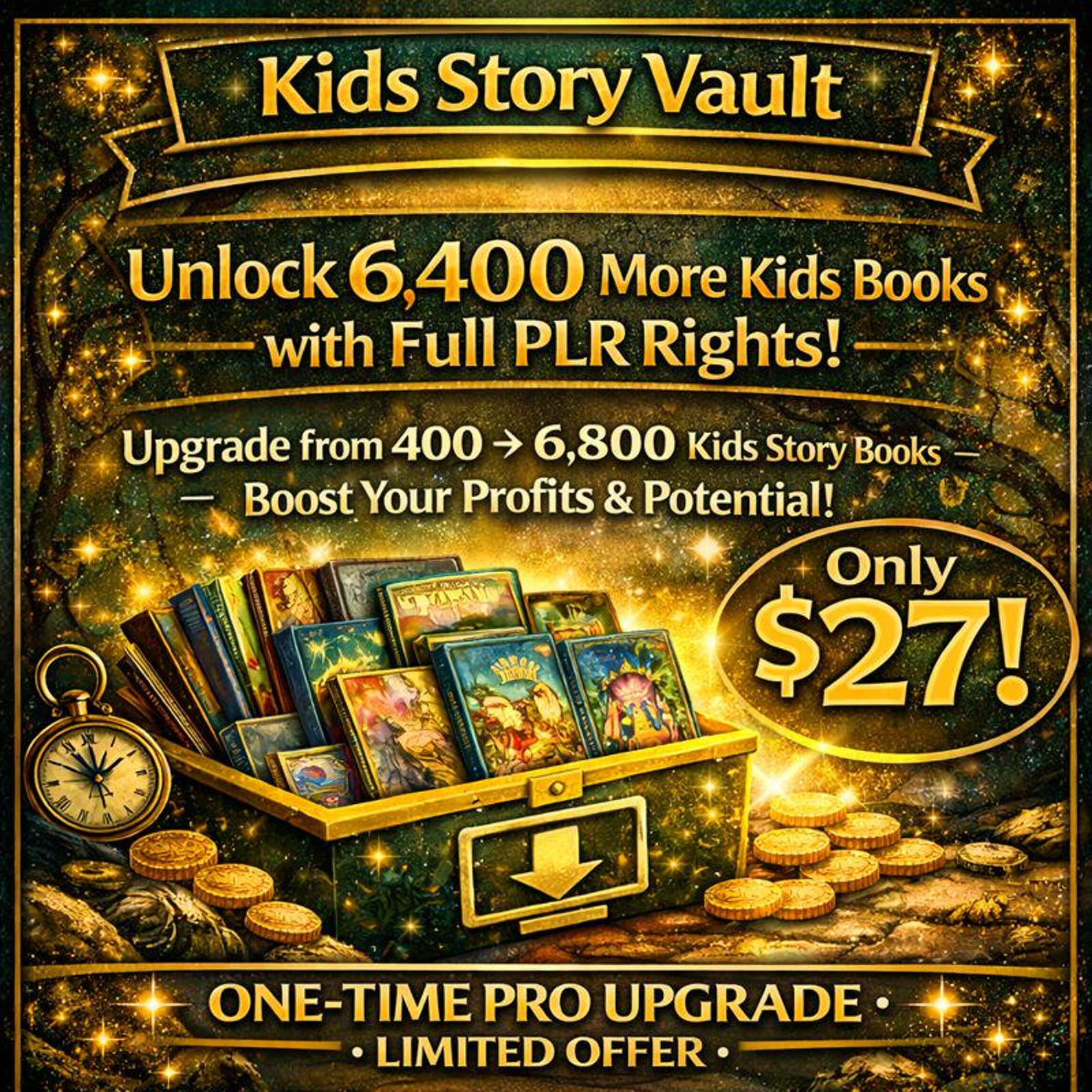 Kids Story Vault – Pro Upgrade | 6,400 Extra Kids Books | Full PLR Rights | One-Time Offer - Image 11