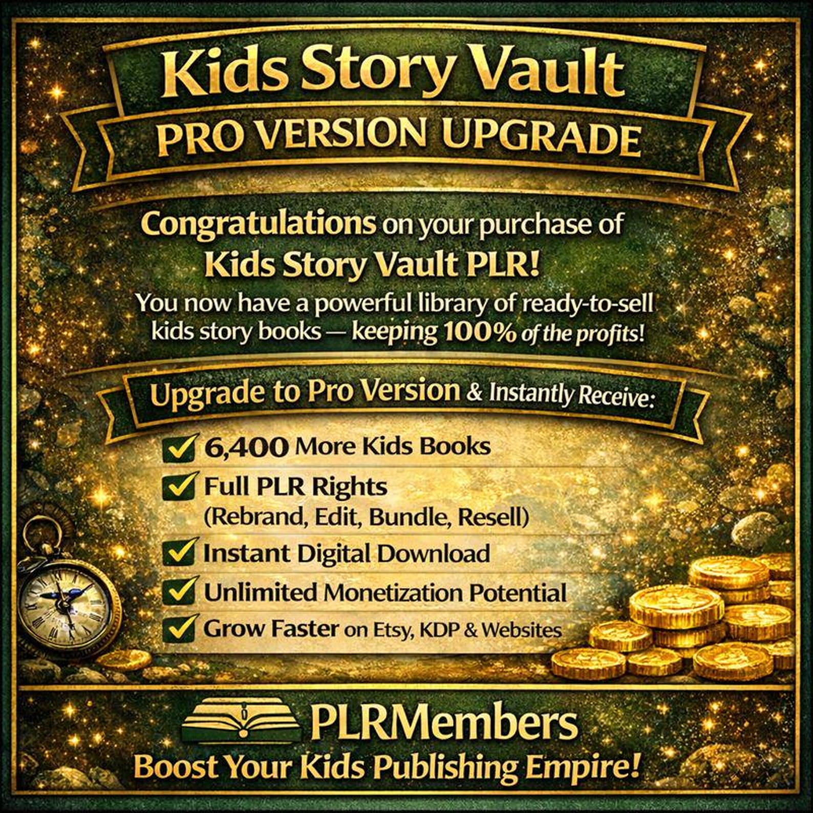 Kids Story Vault – Pro Upgrade | 6,400 Extra Kids Books | Full PLR Rights | One-Time Offer - Image 12