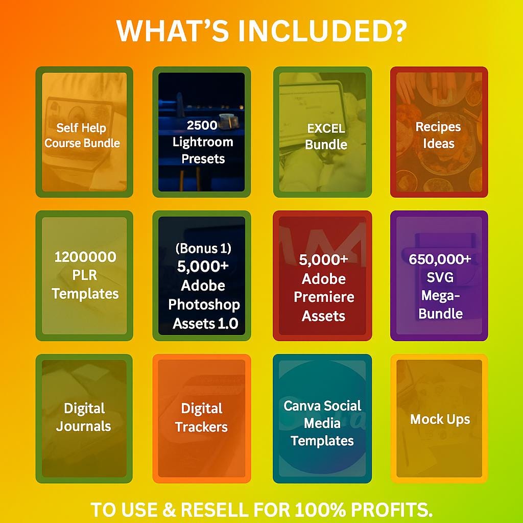 Ultimate PLR MRR Digital Bundle: 85M+ Ready-to-Sell Products - Image 3